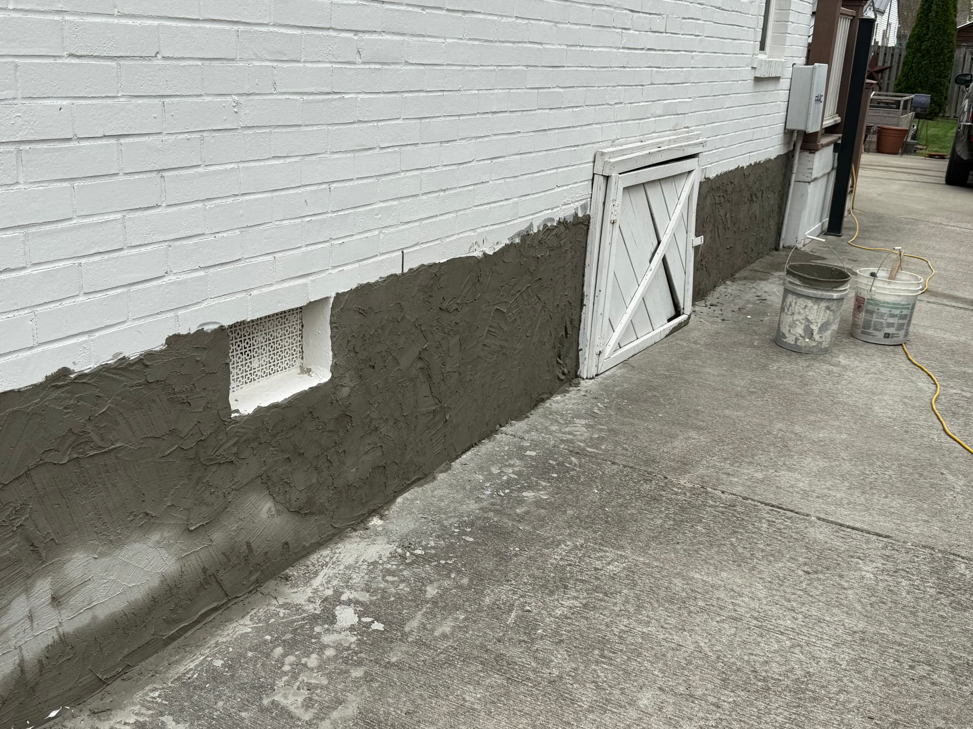 Gallery photos for Concrete Repair and Prep for Painting in Franklin: Image #1