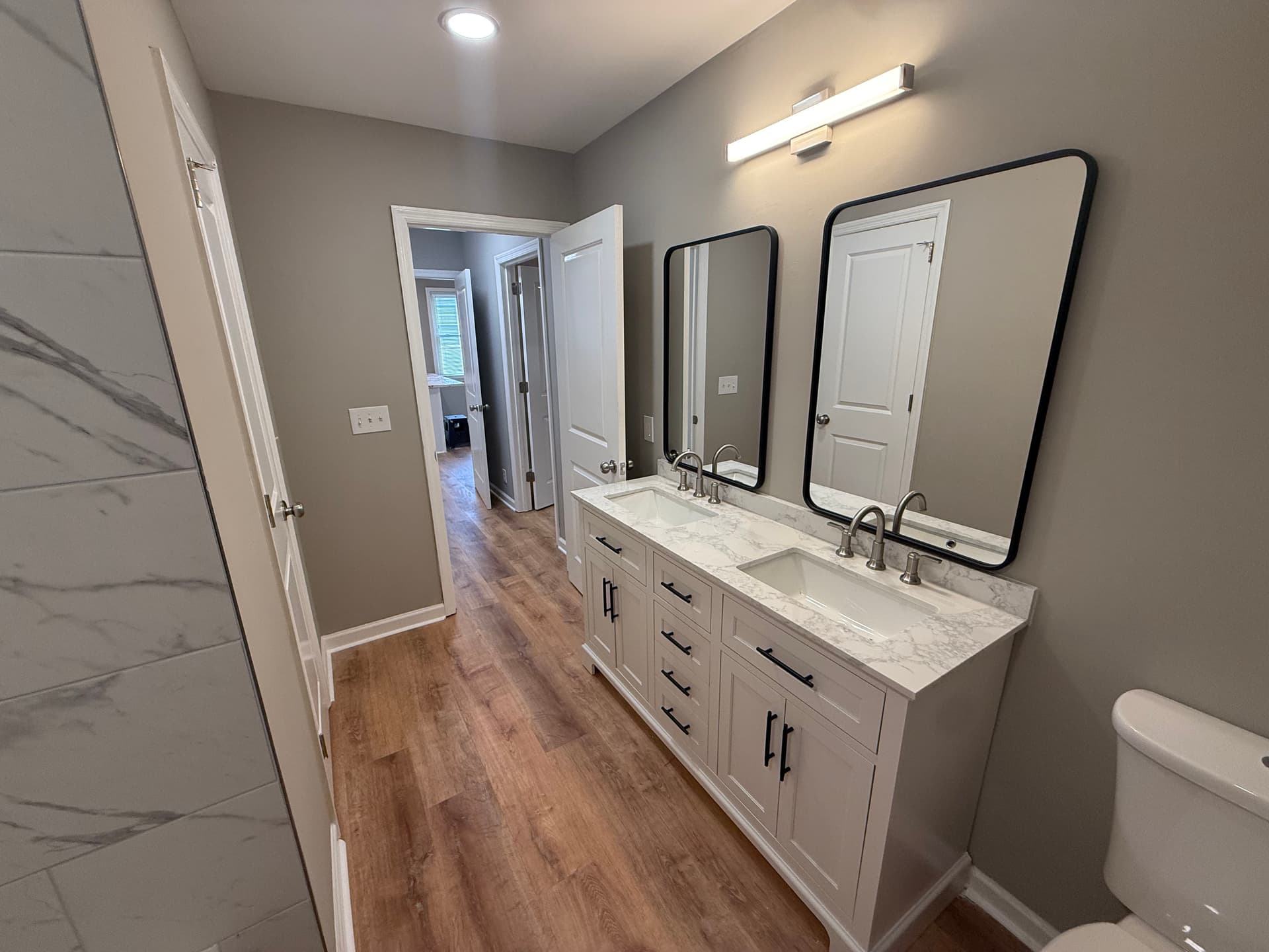 Master Bathroom Remodel Finished in Franklin image