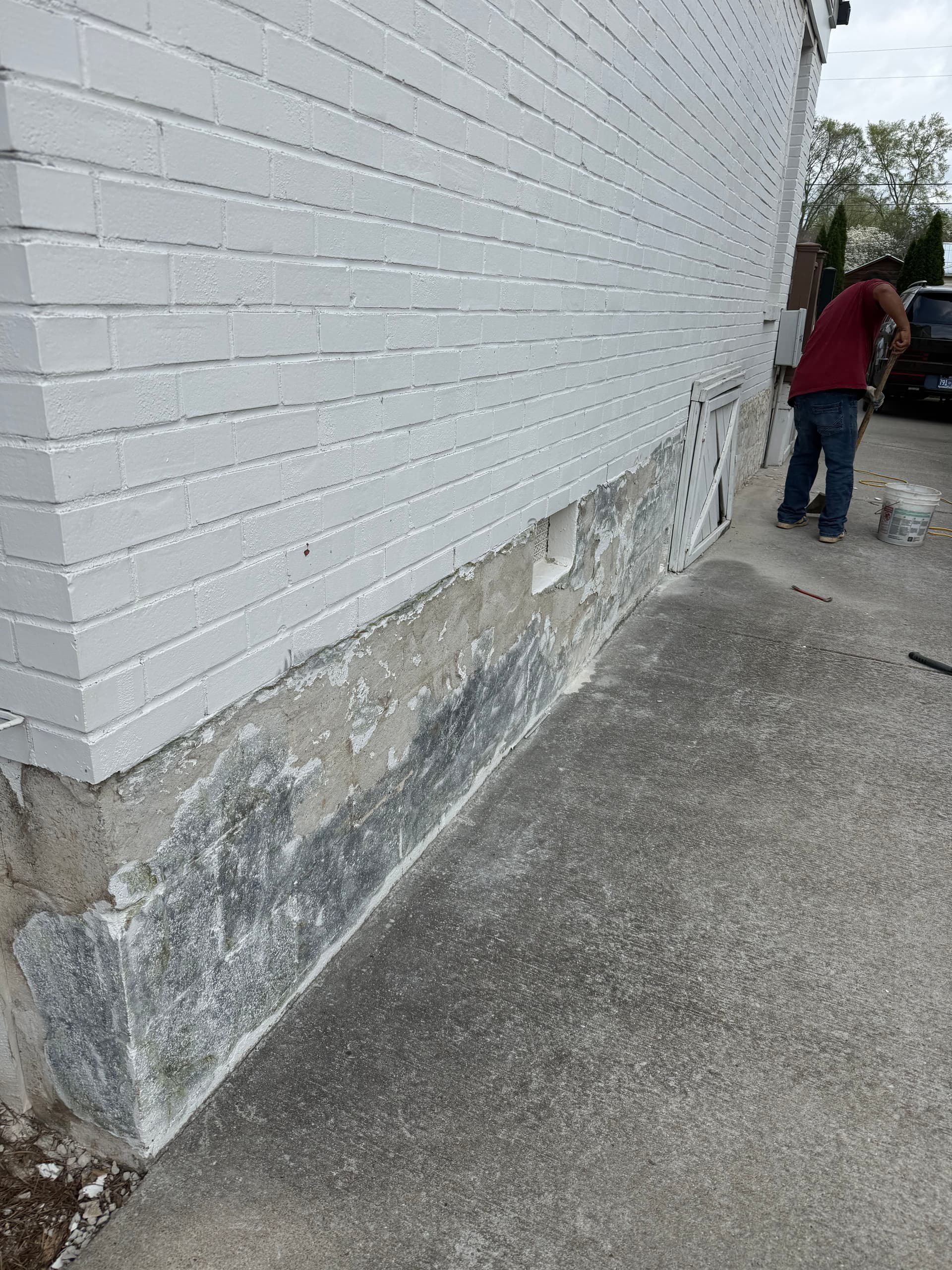 Concrete Repair and Prep for Painting in Franklin image