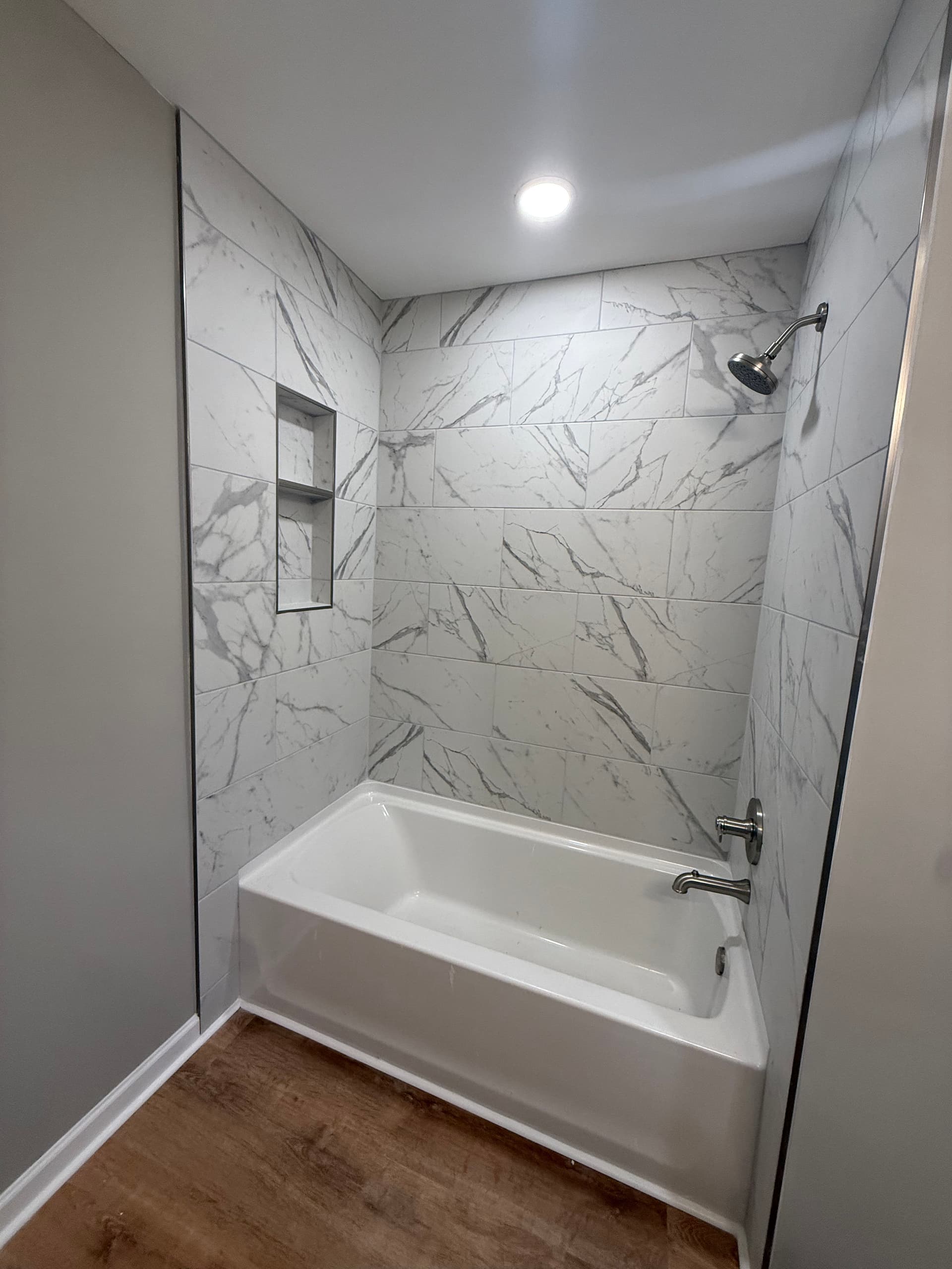 Gallery photos for Master Bathroom Remodel Finished in Franklin: Image #1