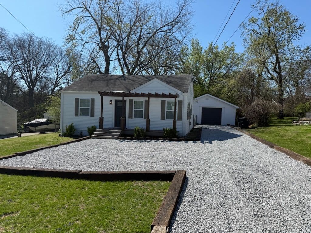 Exterior Refresh with New Pergola and Front Yard image