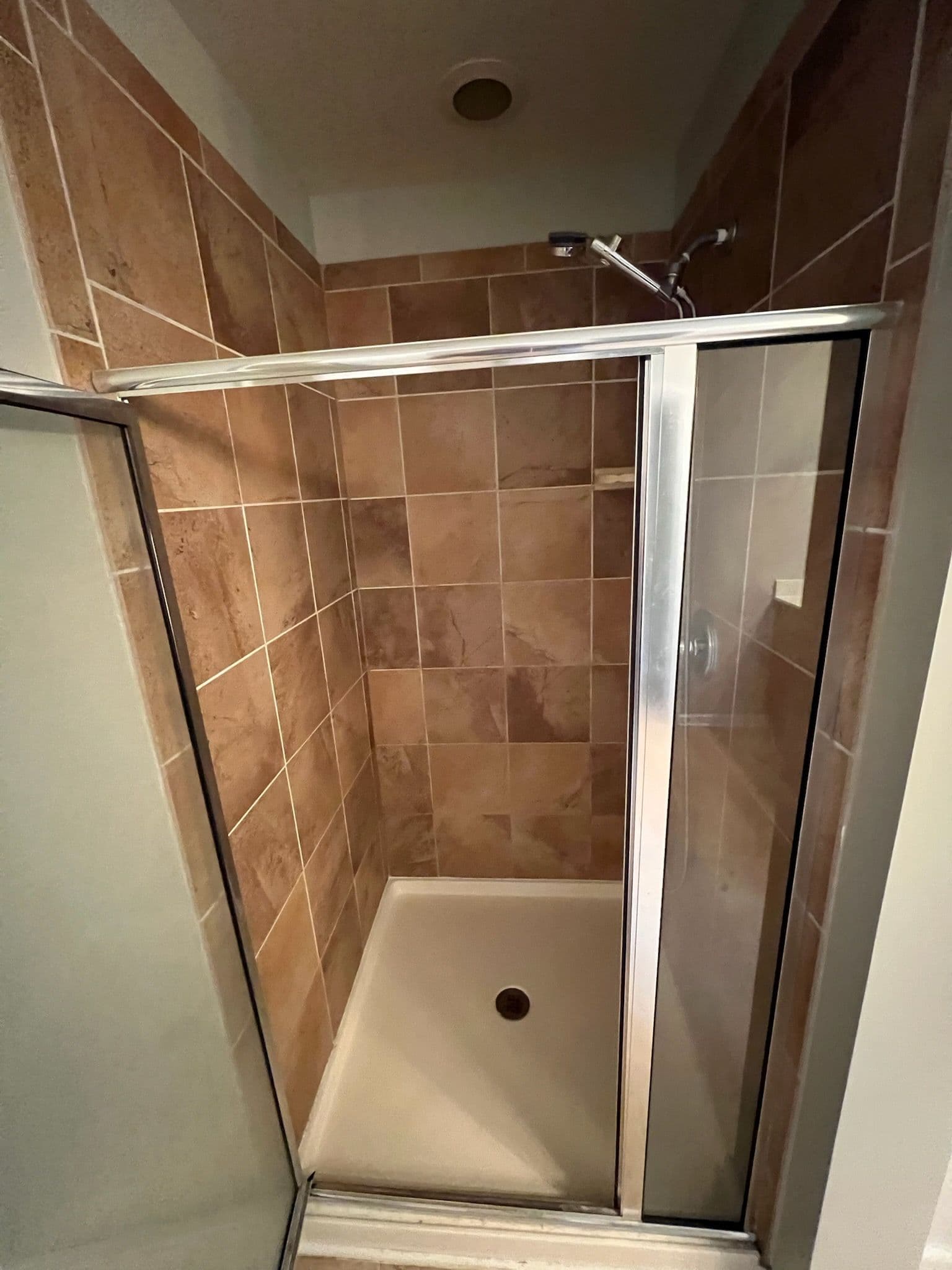 Project Modern Shower Transformation Begins with GGC Exteriors image