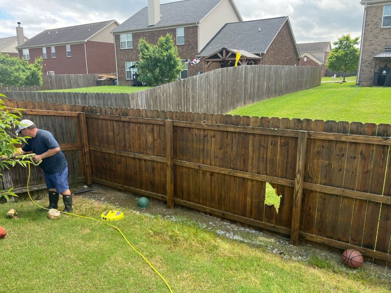 Project Transform Your Backyard with Our Fence Repairs in Goodlettsville TN image